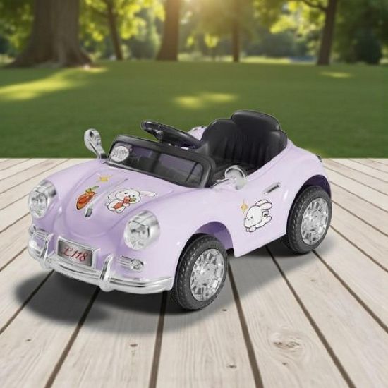 صورة سيارة أطفال كهربائية بألوان جميلة